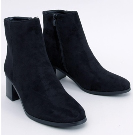 Klassische hochhackige Stiefeletten von Annie Black schwarz 1