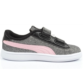Puma Smash v2 Schuhe 367380 30 grau 2
