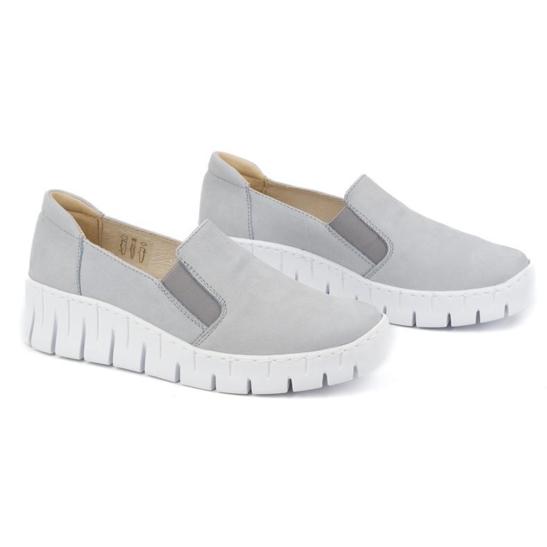 WASAK Damen -Leder -Schieberschuhe 0721W Blau 2