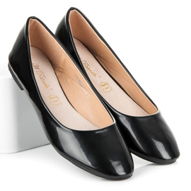 W. Potocki Lackierte Ballerinas schwarz 1