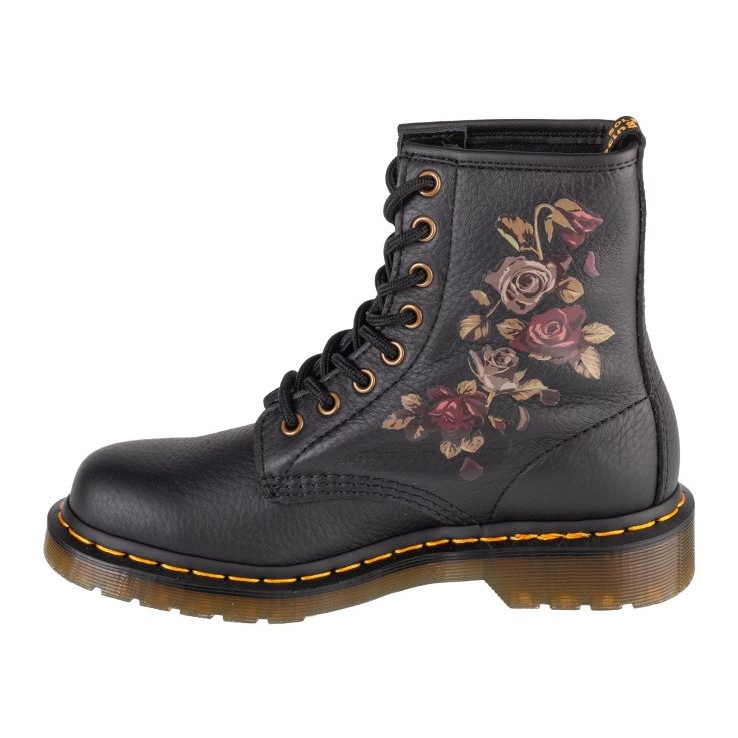 Dr. Martens Dr. Schuhe Martens 1460 Decayed Roses DM32070001 schwarz 1