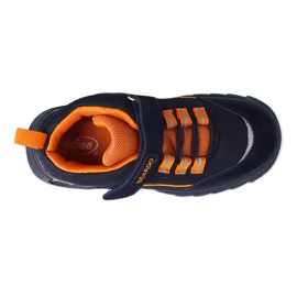Befado Kinderschuhe marine / gelb 515X003 blau 3