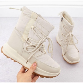 Damen-Schneestiefel, beige Potocki 16321 1