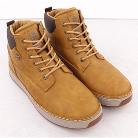 Schwarze High-Top-Sneaker für Herren Big Star OO174561 2