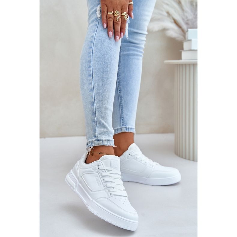 Big Star Damen Sneakers OO274A549 Hi-Poly System Weiß 2