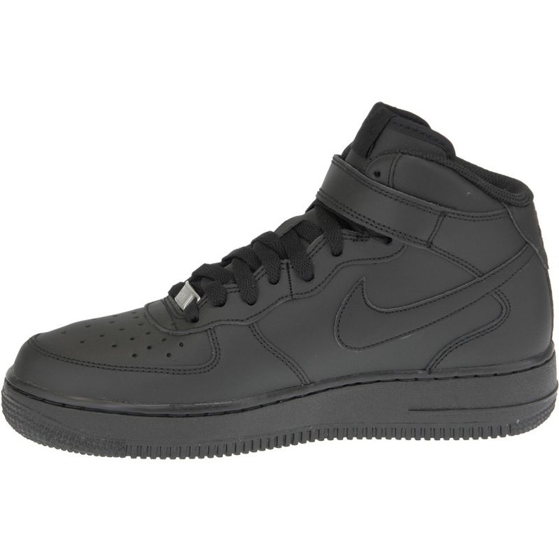 Nike Air Force 1 Mid Gs W 314195-004 Schuhe schwarz 1