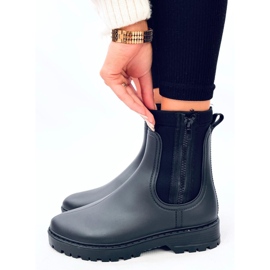 Damen-Chelsea-Stiefel Below Black schwarz 3