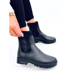 Damen-Chelsea-Stiefel Below Black schwarz 5