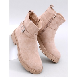 Ortiz Beige Chelsea-Stiefel 1