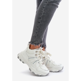 Isolierte Damen-Sneaker Big Star OO274A161 Weiß 2