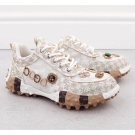 Potocki-Schuhe, reich verziert 16324 WOL275B mehrfarbig 2