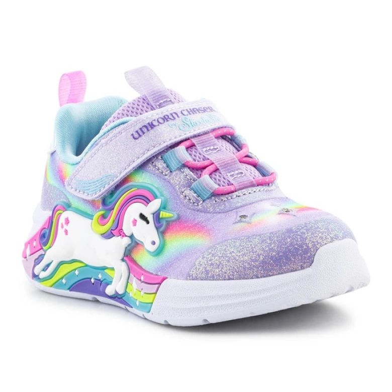 Skechers S-Lights Unicorn Chaser Schuhe für Mädchen 302298N-LVMT lila 1