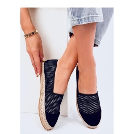 Alika Schwarze Damen-Espadrilles – Inello 1