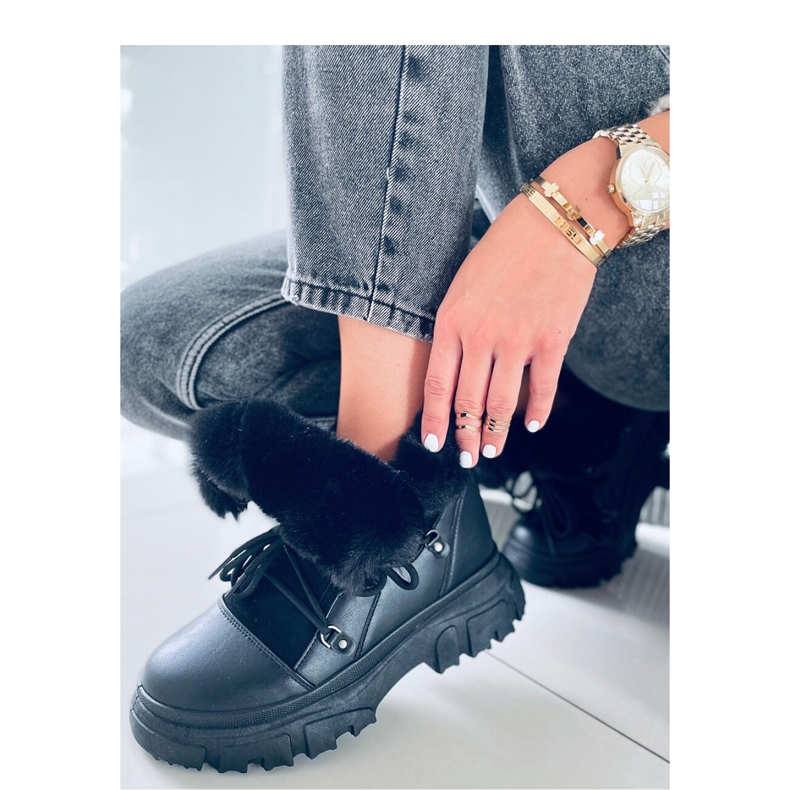 Jarl Black - Inello Damen-Schneestiefel schwarz 2