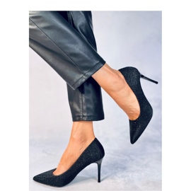 Maineri Schwarze Damen-High-Heels 2