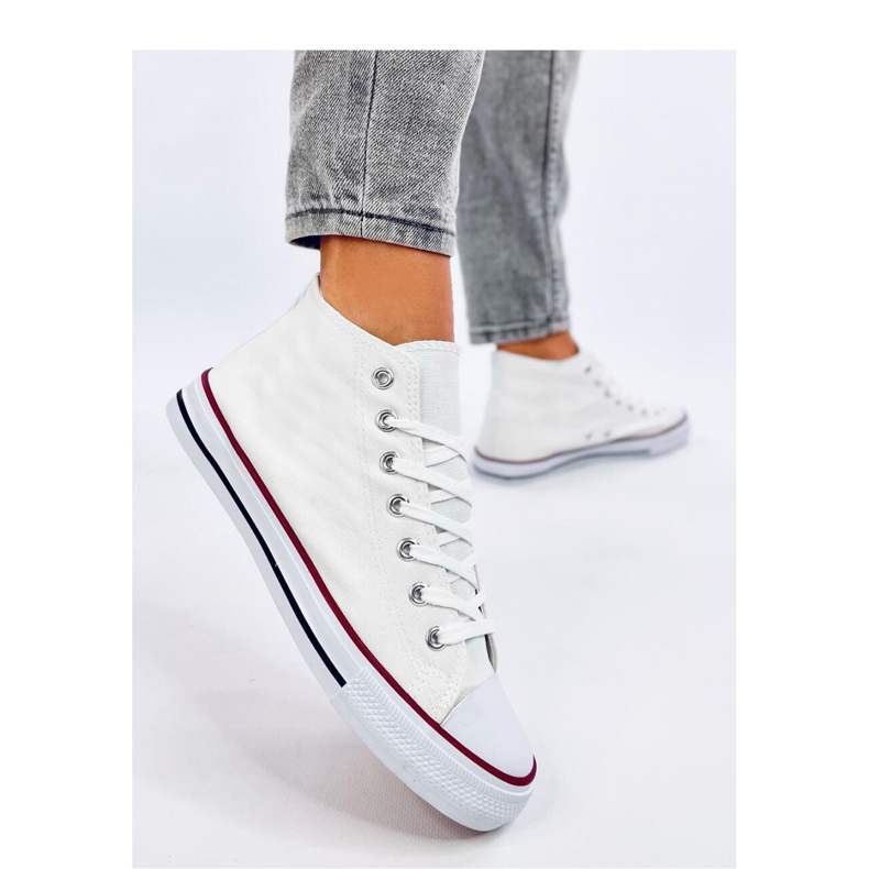 Klassische Calado White High-Top-Sneaker weiß 1