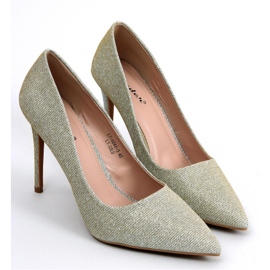 Opaleszierende Anabelle LT.GOLD High Heels für Damen – Inello gelb 1