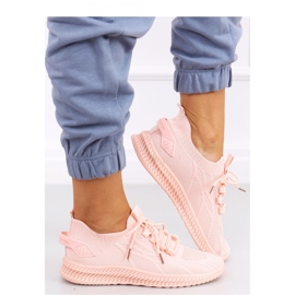 Rosa Socken-Sportschuhe 2