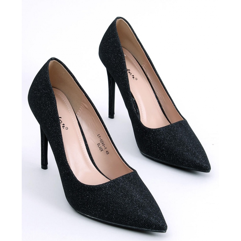 Schillernde schwarze Damennadeln 1