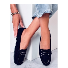 Damenmokassins Schwarz 1