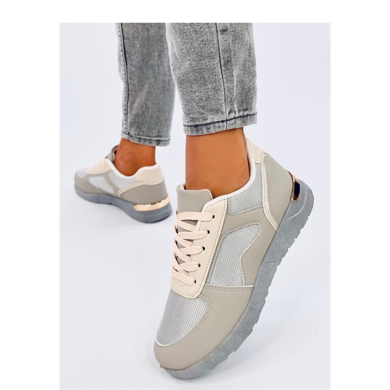 Leichte Damen-Sneaker in Grau 1