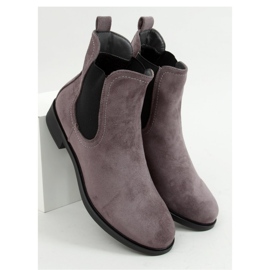 Klassische graue Damen-Chelsea-Stiefel MR-9 Grey - Inello 1