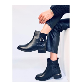 Klassische Chelsea-Stiefel mit Schnalle Cowans Black – Inello schwarz 2