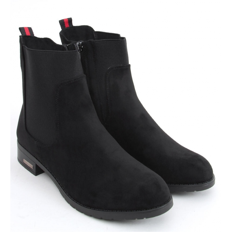 Damen-Chelsea-Stiefel Wiki Schwarz – Inello 1