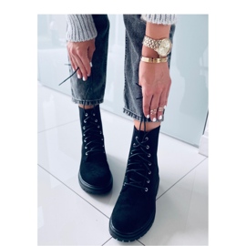 Vecna ​​​​Schwarze Worker-Schnürstiefeletten – Inello 2