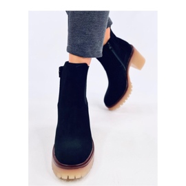 Stiefel mit breitem Absatz und Protektor Mattis Black - Inello schwarz 2