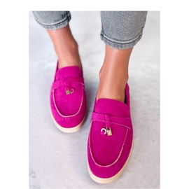 Seastar Wildleder-Loafer für Damen rosa 1