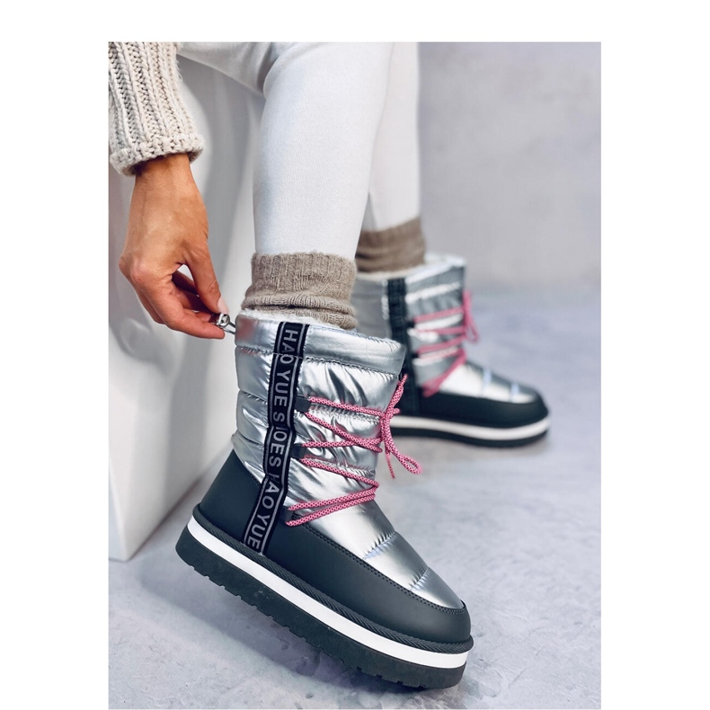 Damen-Schneestiefel Archie Silver - Inello grau 2