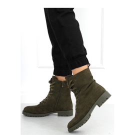 Bente Green Schnürarbeiter – Inello grün 2