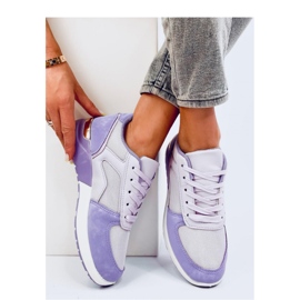 Lila helle Damen-Sneaker violett 1