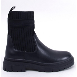 Stiefeletten mit elastischem Obermaterial Demus Black - Inello schwarz 1