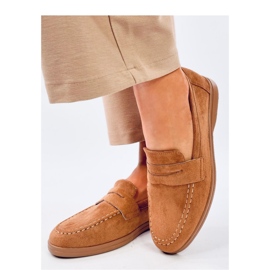 Khaki Damen-Slipper braun 1