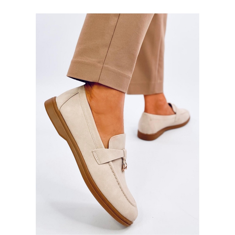 Antonisa Beige Damenmokassins - Inello 2