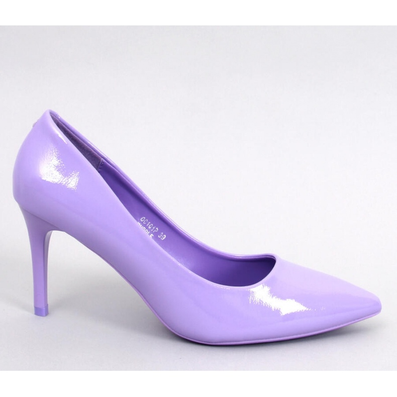 Charlotte Lila Lack-Stiletto-Pumps – Inello violett 1