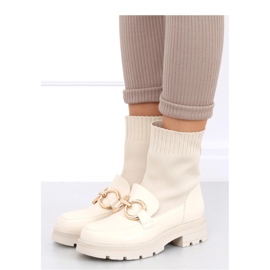 Tone Beige Sockenstiefeletten – Inello 2