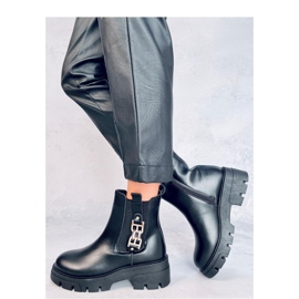 Vida Schwarze Chelsea-Stiefel für Damen – Inello 2