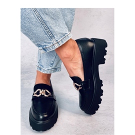 Zandra Mokassins mit schwarzer Schnalle – Inello 2