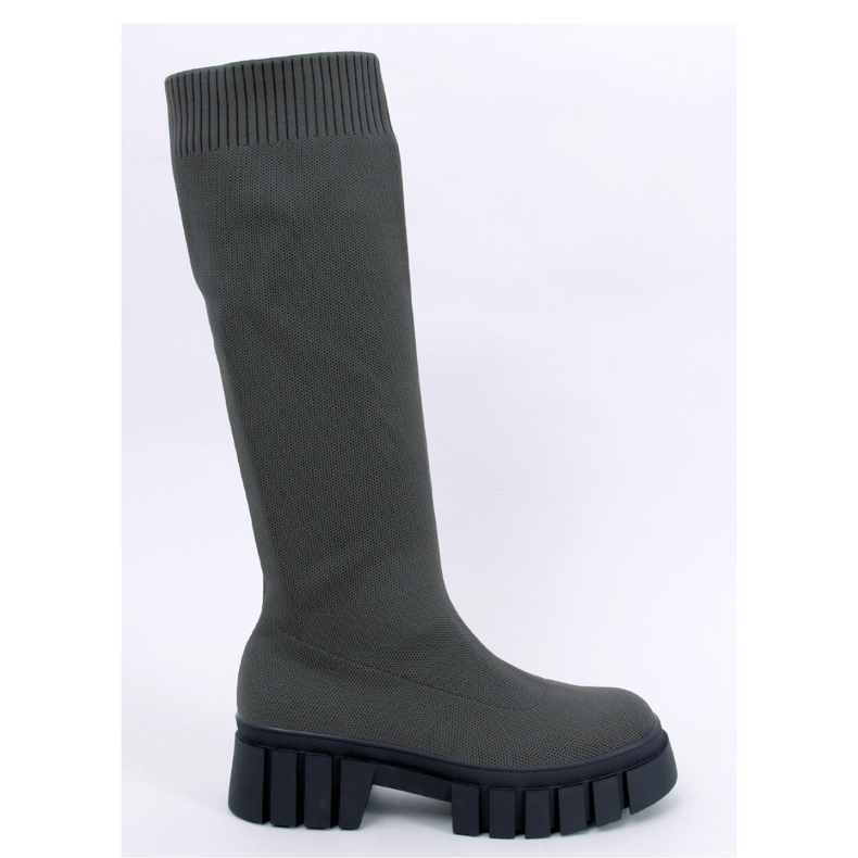 Stiefel mit flexiblem Tapp Green-Obermaterial – Inello grün 1