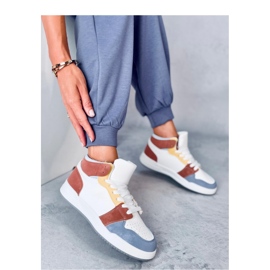 High-Top-Sportschuhe für Damen weiß 1