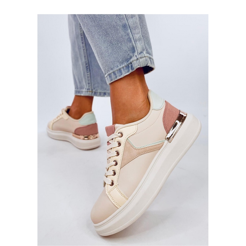 Bunte Damen-Sneaker rosa 1