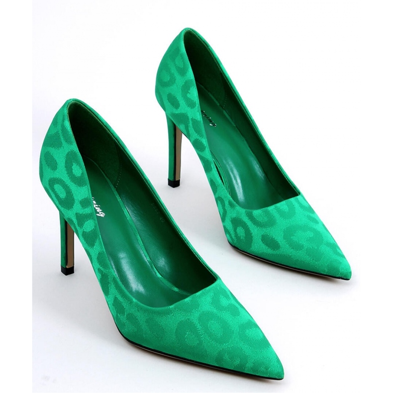 Grüne High Heels für Damen 1