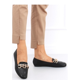 Damenmokassins Schwarz 2