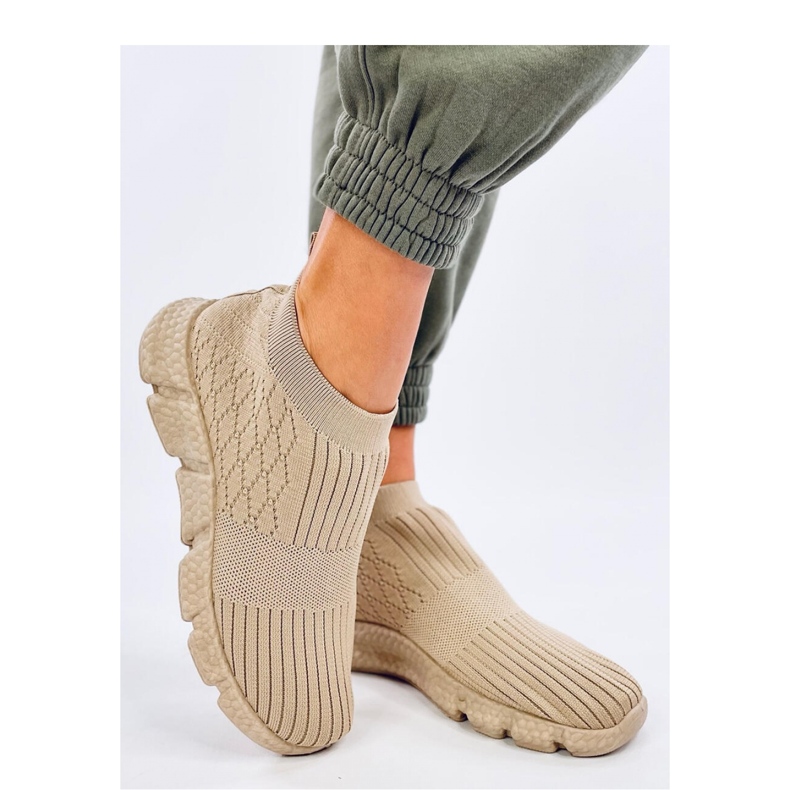 Darts Beige Socken-Sportschuhe - Inello 1