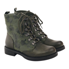 Sergio Leone Workers Camo Green Schuhe grün mehrfarbig 4