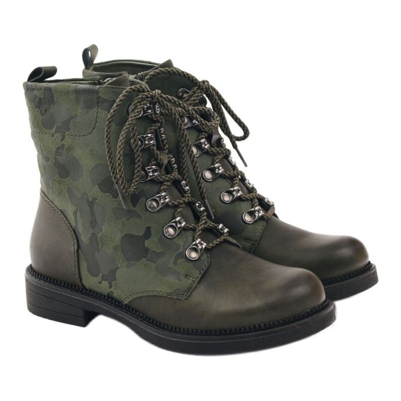 Sergio Leone Workers Camo Green Schuhe grün mehrfarbig 4
