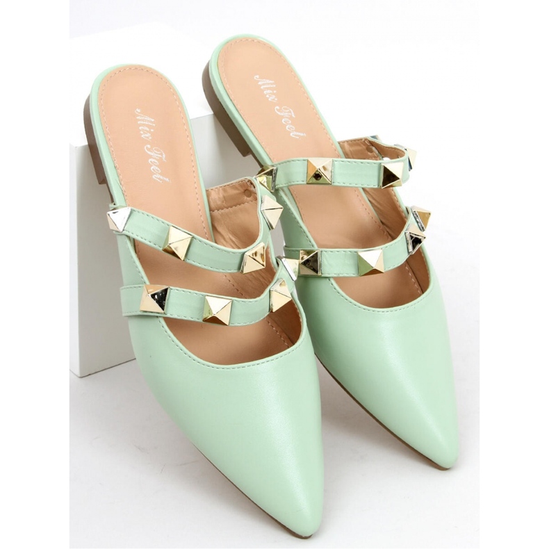 Canna Green Damen-Flip-Flops-Sandale – Inello grün 1